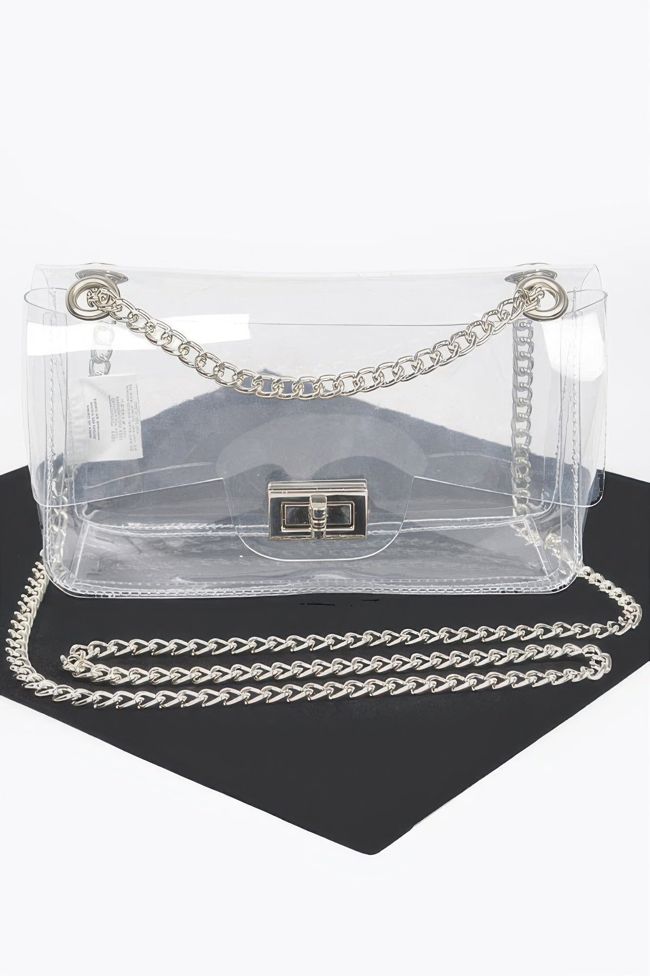 Transparent Flap Crossbody Bag | Mixtshop LLC