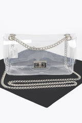 Transparent Flap Crossbody Bag | Mixtshop LLC