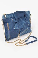 Denim Jacket Crossbody Clutch | Mixtshop LLC