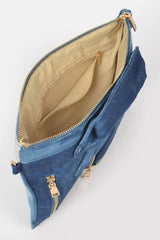 Denim Jacket Crossbody Clutch | Mixtshop LLC