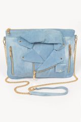 Denim Jacket Crossbody Clutch | Mixtshop LLC