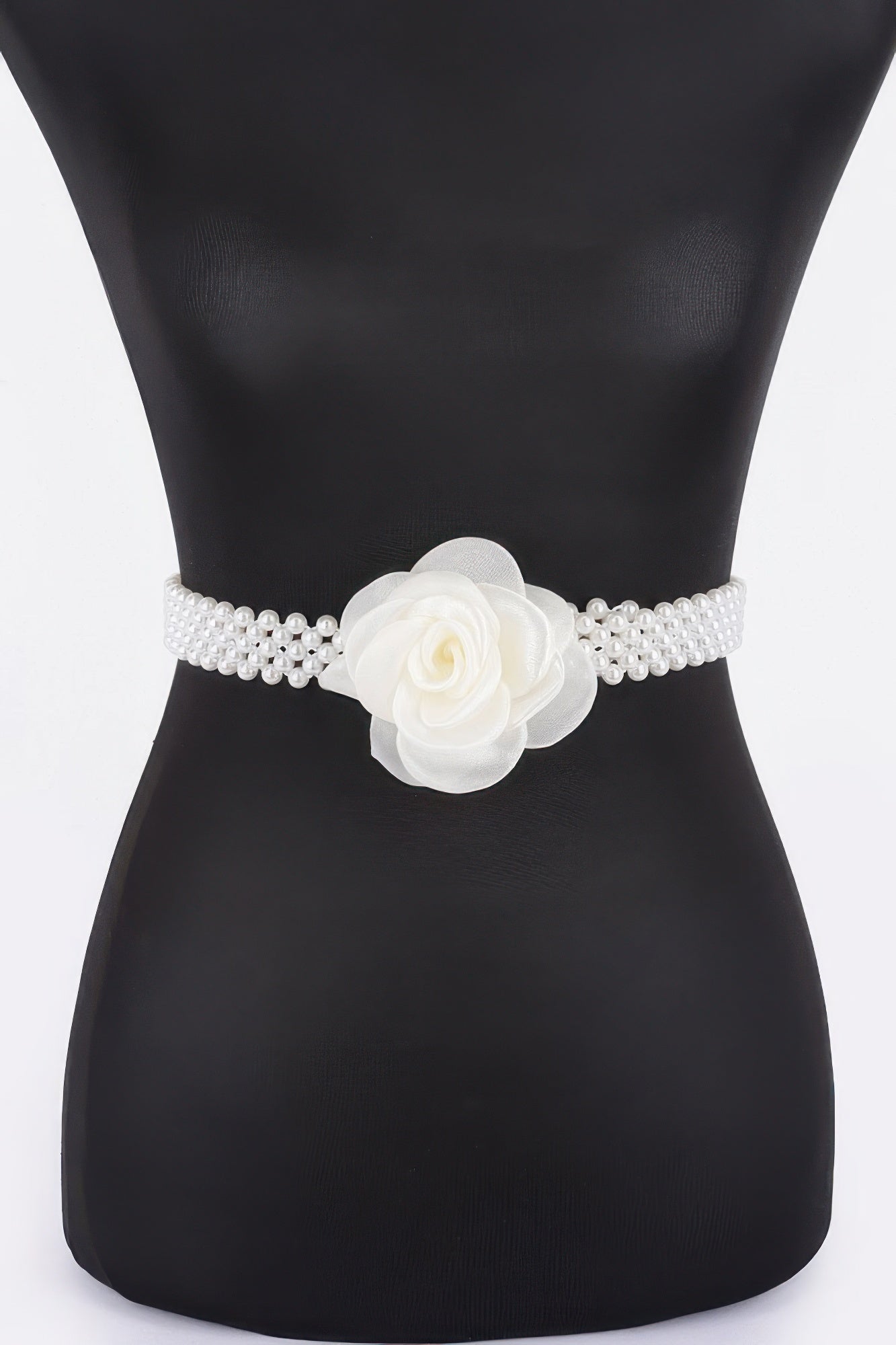 Flower Stretch Pearl Belt | Mixtshop LLC