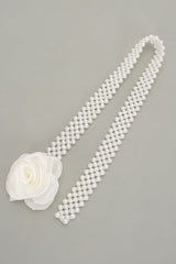 Flower Stretch Pearl Belt | Mixtshop LLC