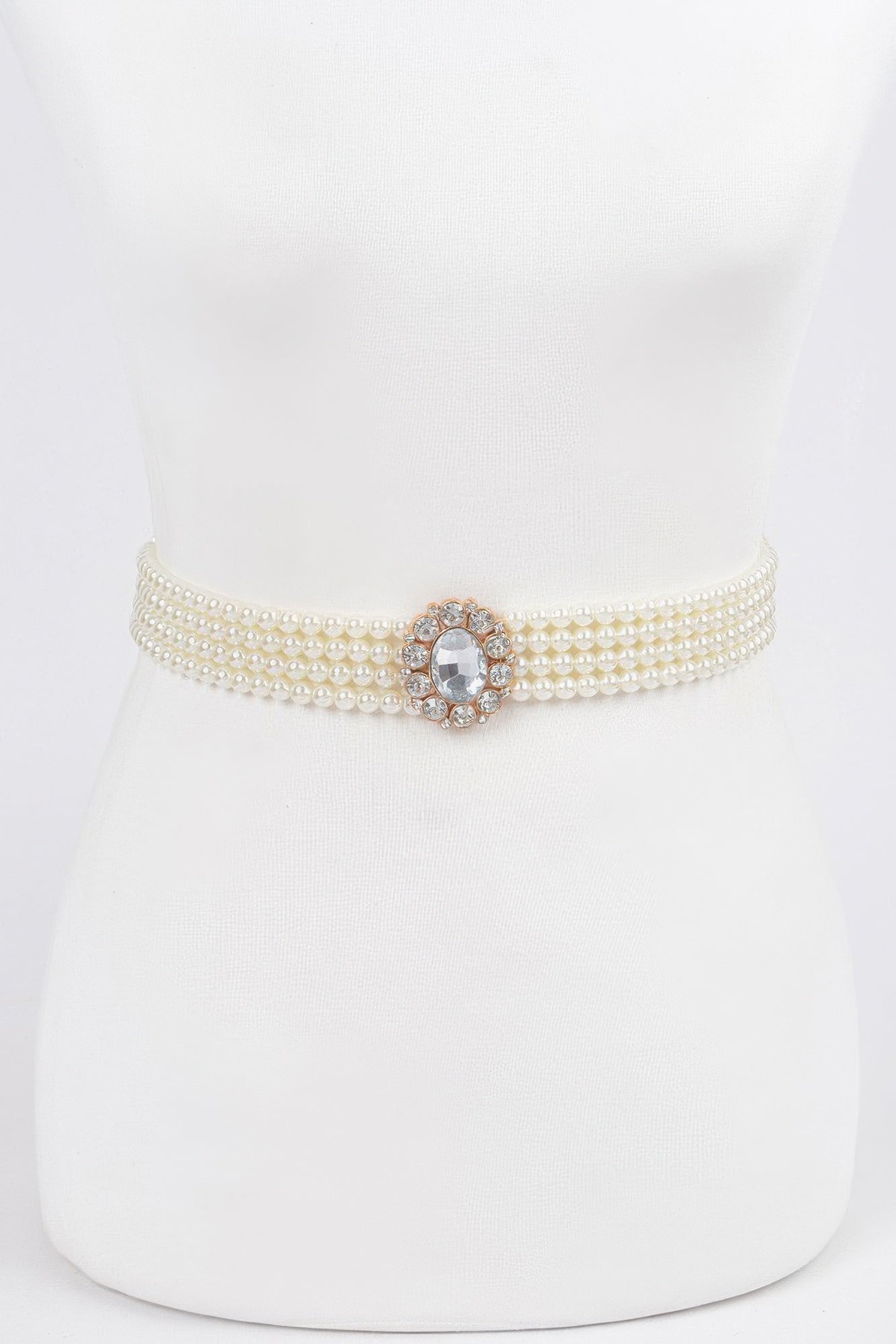 Faux Pearl Stretch Belt | Mixtshop LLC
