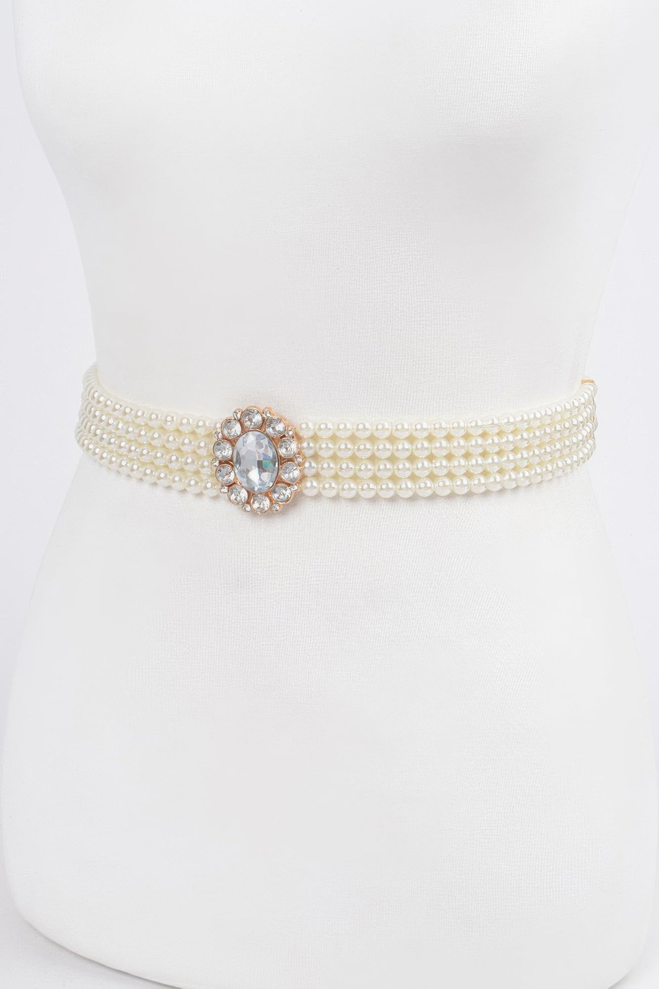 Faux Pearl Stretch Belt | Mixtshop LLC