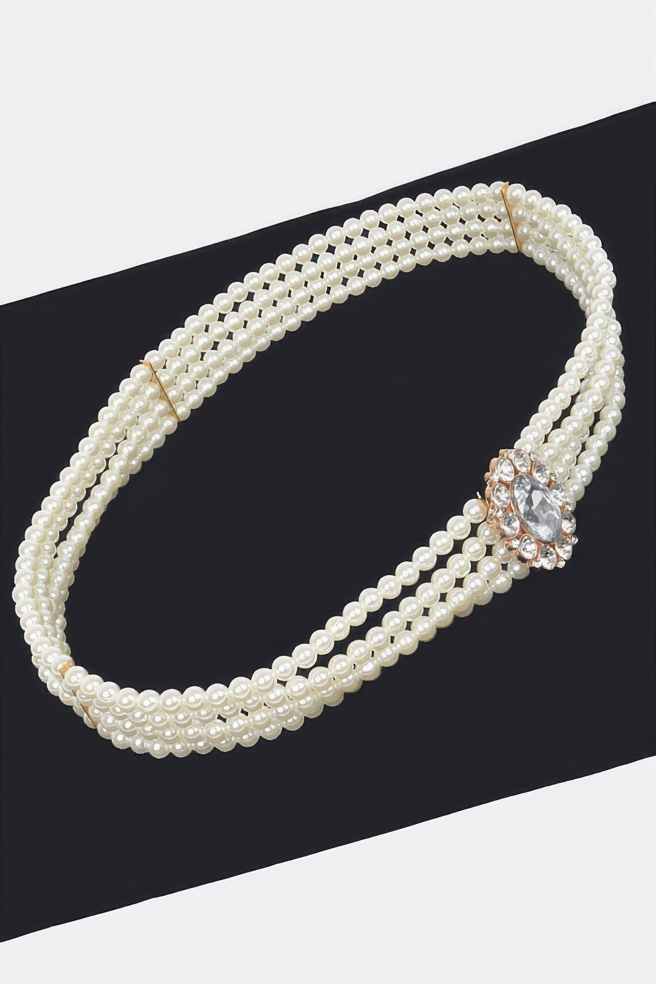 Faux Pearl Stretch Belt | Mixtshop LLC