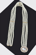 Faux Pearl Stretch Belt | Mixtshop LLC