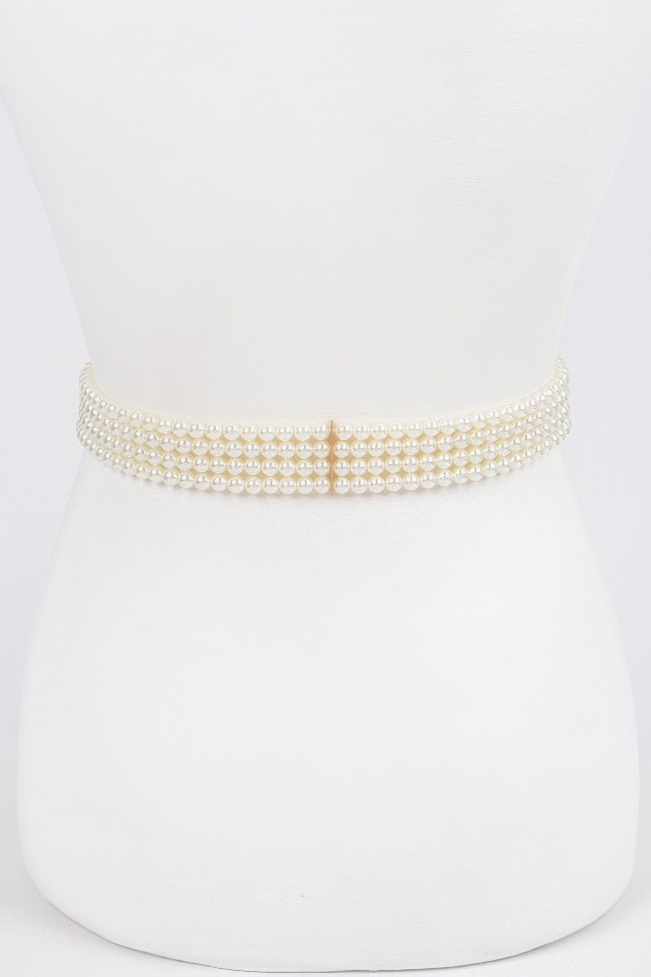 Faux Pearl Stretch Belt | Mixtshop LLC