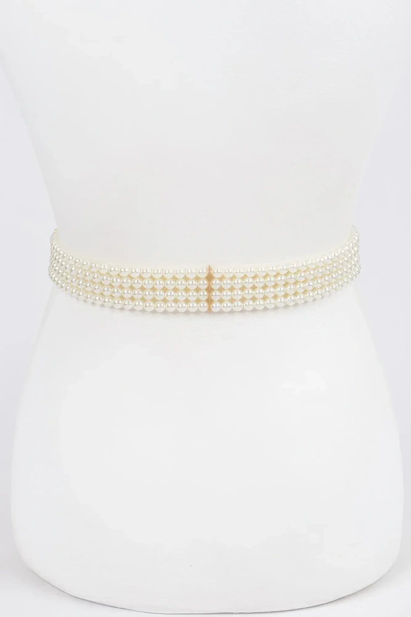 Faux Pearl Stretch Belt | Mixtshop LLC