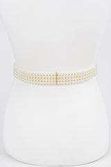 Faux Pearl Stretch Belt | Mixtshop LLC