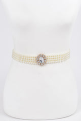 Faux Pearl Stretch Belt | Mixtshop LLC