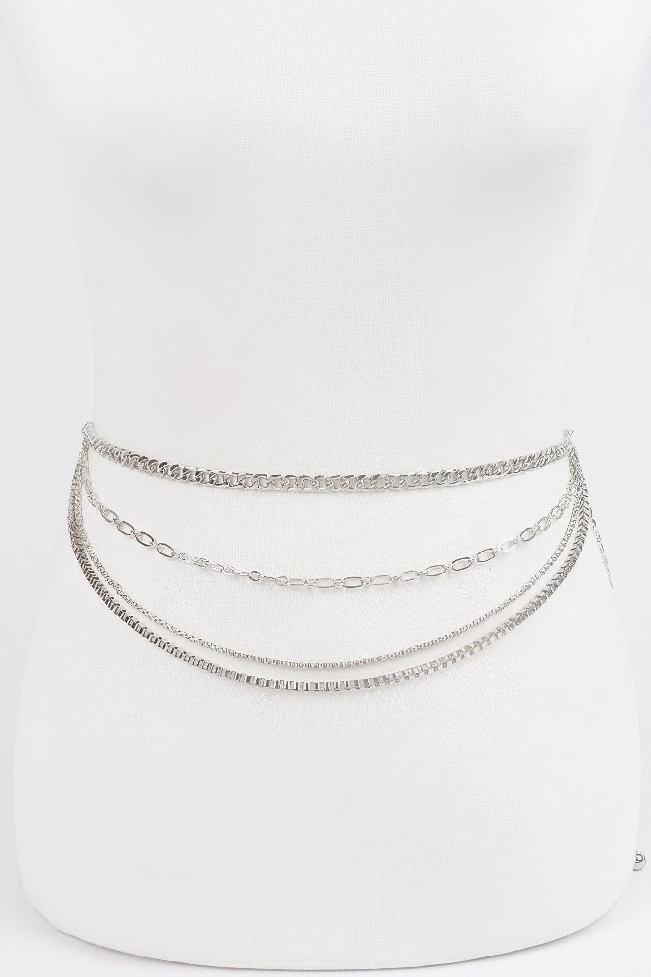 Multi Chain Layered Belt | Mixtshop LLC