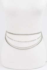 Multi Chain Layered Belt | Mixtshop LLC