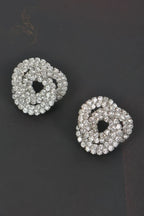 Rhinestone Button Earring | Mixtshop LLC