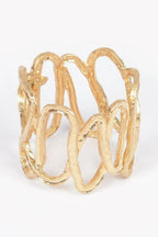 Cast Metal Spring Hinge Cuff | Mixtshop LLC