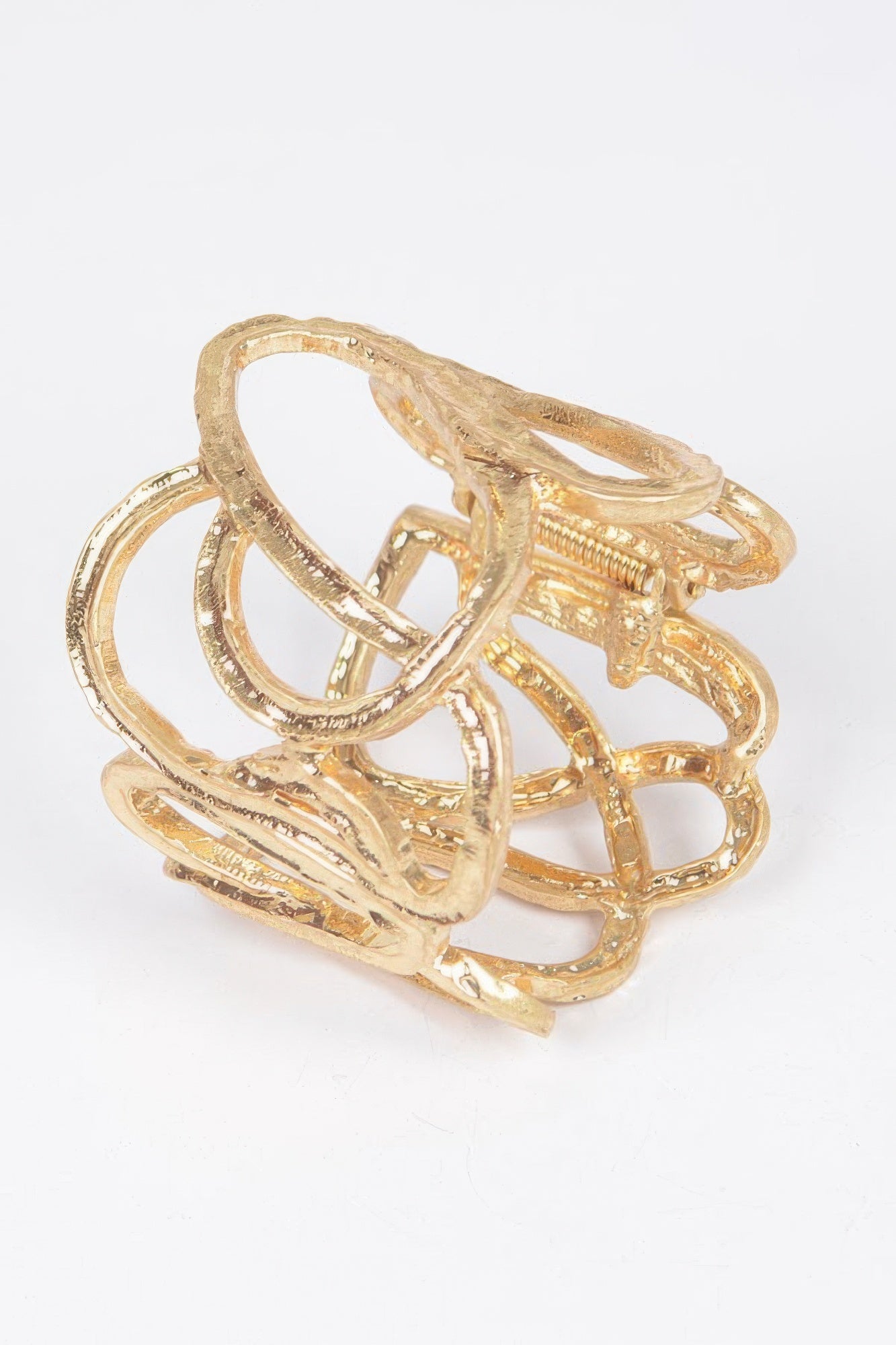 Cast Metal Spring Hinge Cuff | Mixtshop LLC