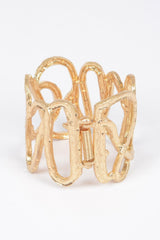 Cast Metal Spring Hinge Cuff | Mixtshop LLC