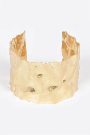 Hammered Metal Cuff | Mixtshop LLC