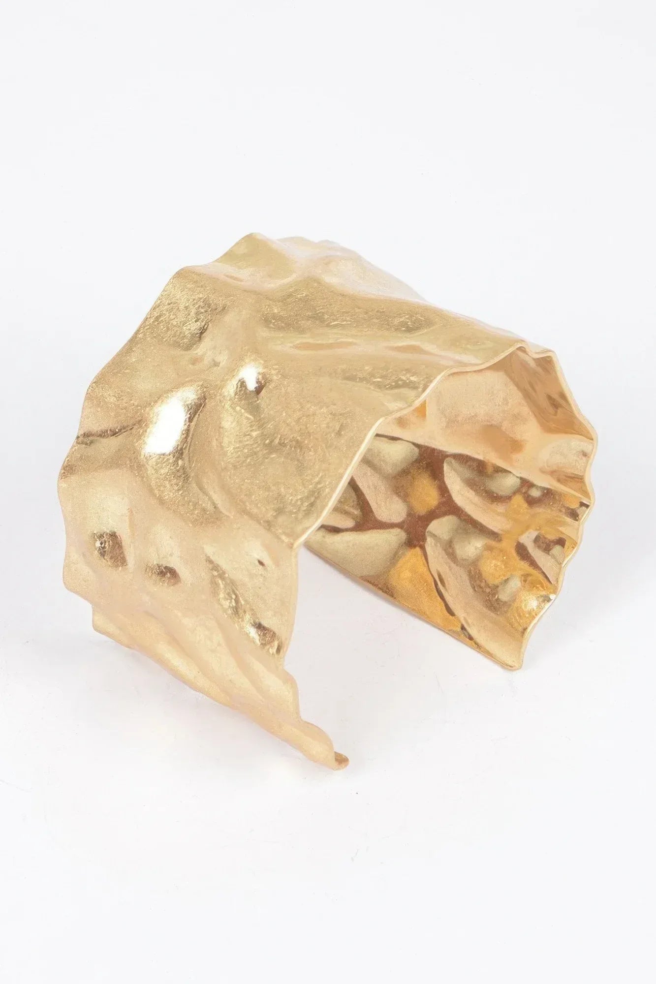 Hammered Metal Cuff | Mixtshop LLC