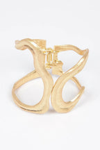 Cast Metal Spring Hinge Cuff | Mixtshop LLC