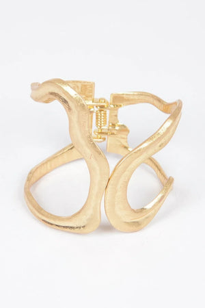 Cast Metal Spring Hinge Cuff | Mixtshop LLC