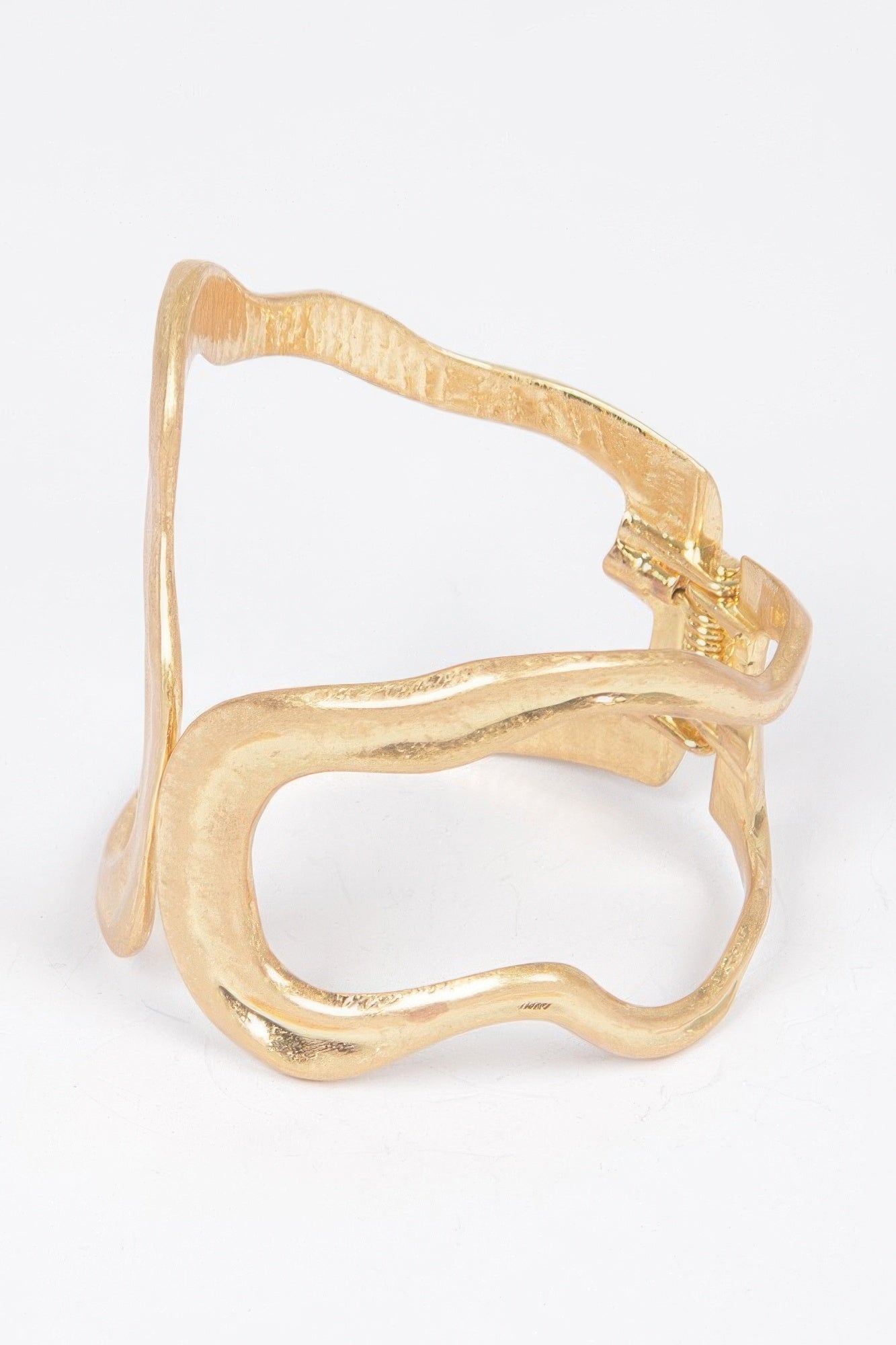 Cast Metal Spring Hinge Cuff | Mixtshop LLC