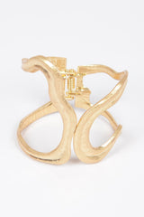 Cast Metal Spring Hinge Cuff | Mixtshop LLC