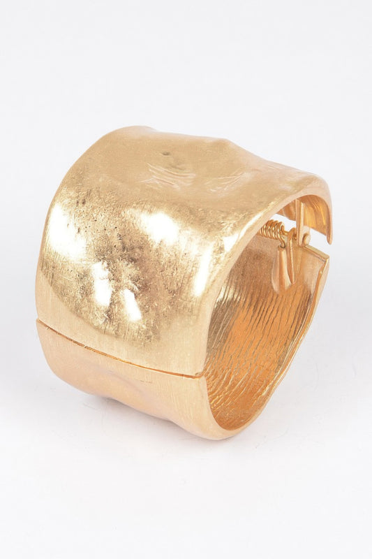 Cast Metal Spring Hinge Cuff | Mixtshop LLC