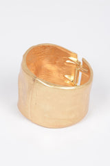 Cast Metal Spring Hinge Cuff | Mixtshop LLC