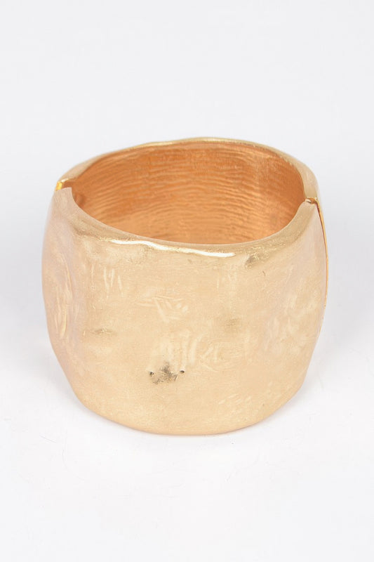 Cast Metal Spring Hinge Cuff | Mixtshop LLC