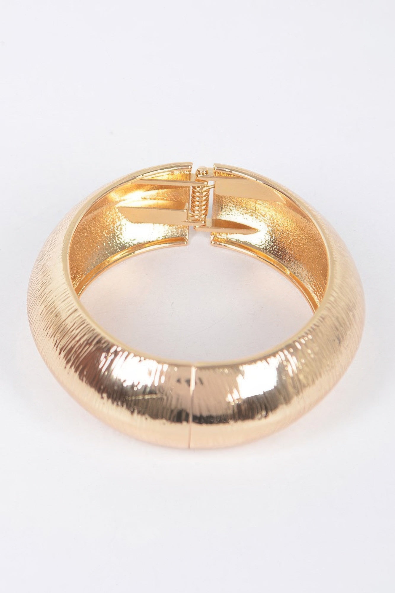 Textured Metal Bangle Bracelet | Mixtshop LLC