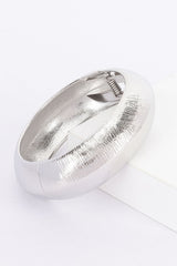 Textured Metal Bangle Bracelet | Mixtshop LLC