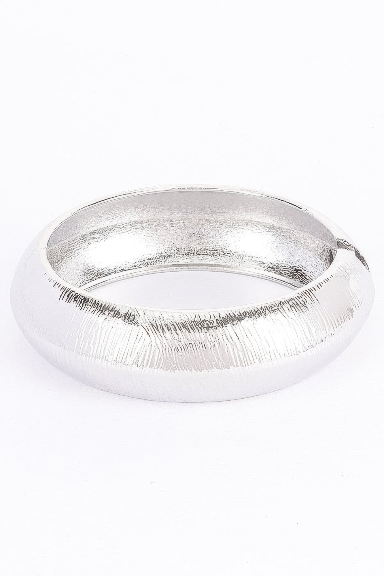 Textured Metal Bangle Bracelet | Mixtshop LLC