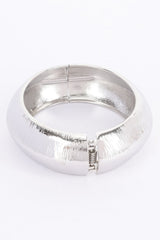 Textured Metal Bangle Bracelet | Mixtshop LLC