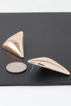 Modern Triangular Stud Earrings | Mixtshop LLC