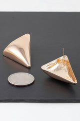 Modern Triangular Stud Earrings | Mixtshop LLC