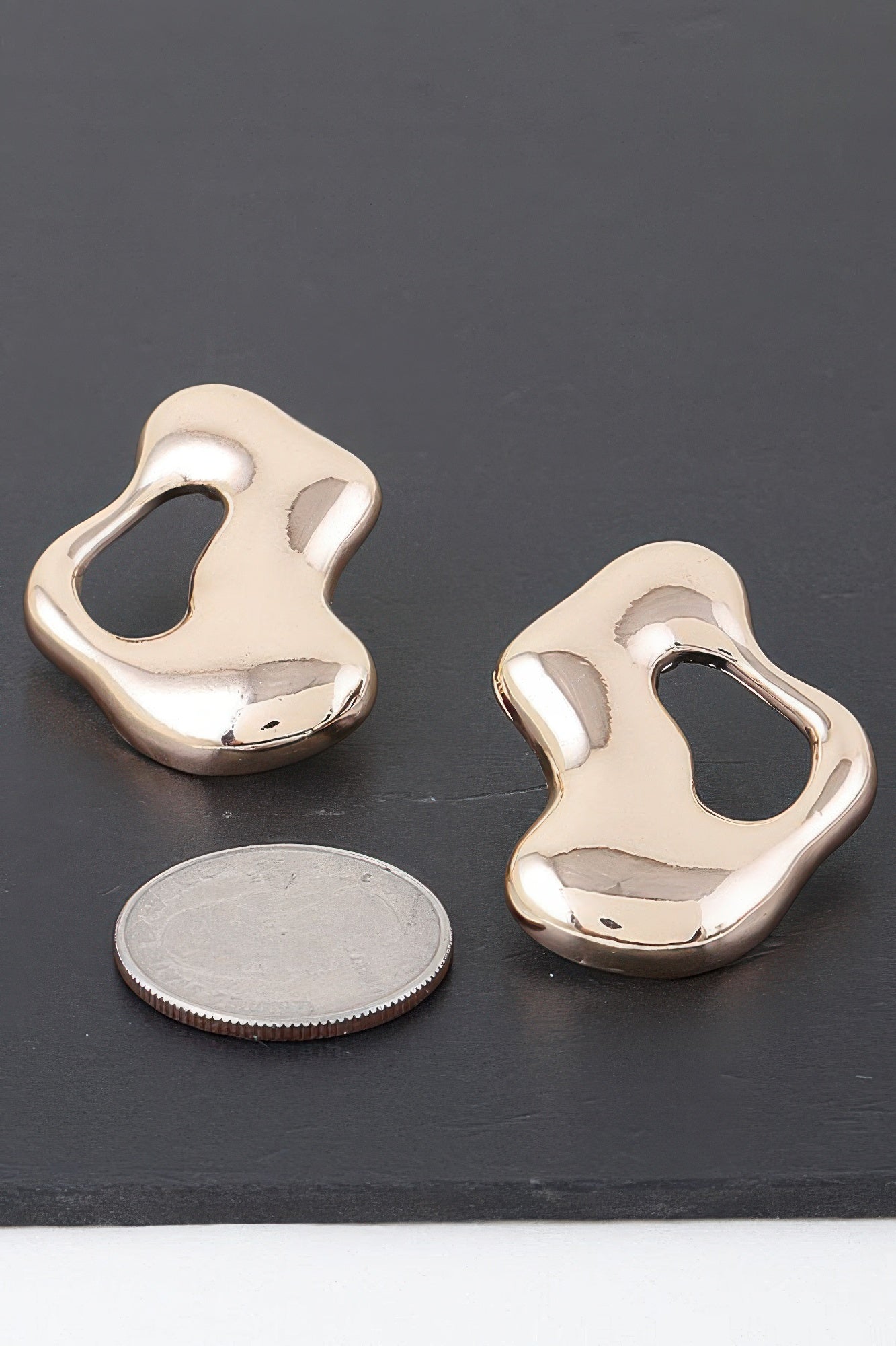 Abstract Modern Puddle Earrings | Mixtshop LLC