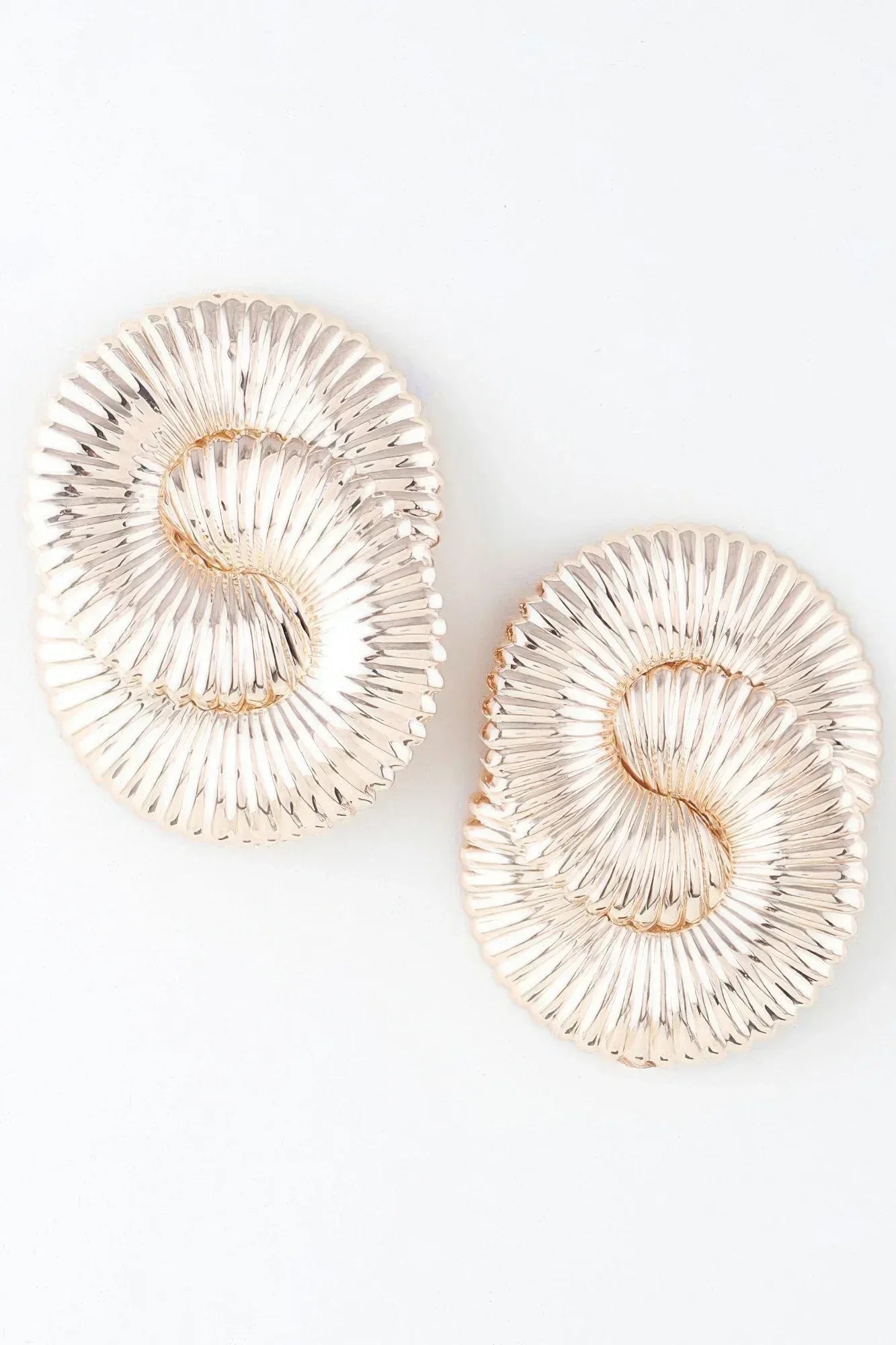 Interweaved Infinity Loop Earrings | Mixtshop LLC Main image