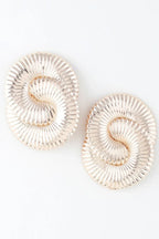 Interweaved Infinity Loop Earrings | Mixtshop LLC