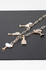 Party Drinks Charm Necklace | Mixtshop LLC