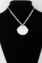 Marbled Seashell Bead Necklace | Mixtshop LLC