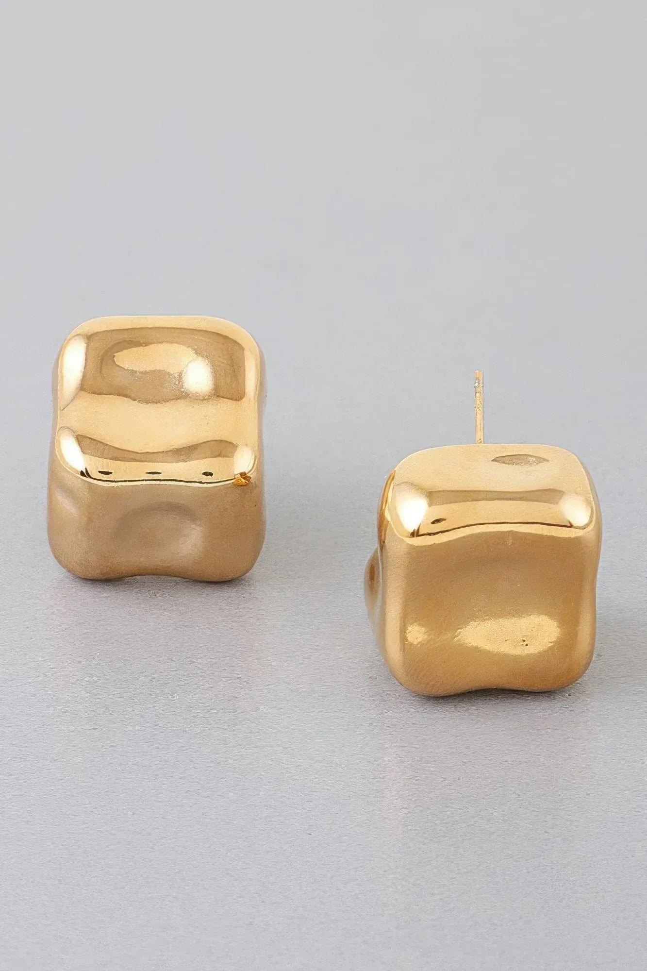 Modern Cube Stud Earrings | Mixtshop LLC Main image
