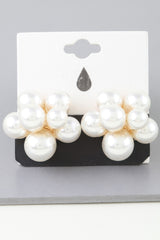 Pearl Flower Bundle Stud Earrings | Mixtshop LLC