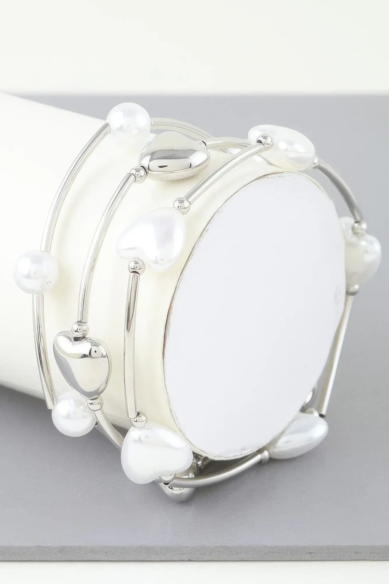 Simple Heart Beaded Wrap Bracelet | Mixtshop LLC