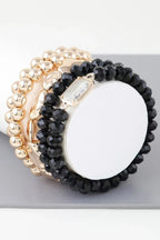Multicolor Crystal Beaded Bracelet | Mixtshop LLC
