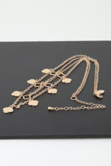 Double Clover Charm Chain Necklace | Mixtshop LLC