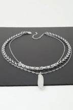 Multi Abstract Bar Chain Necklace | Mixtshop LLC