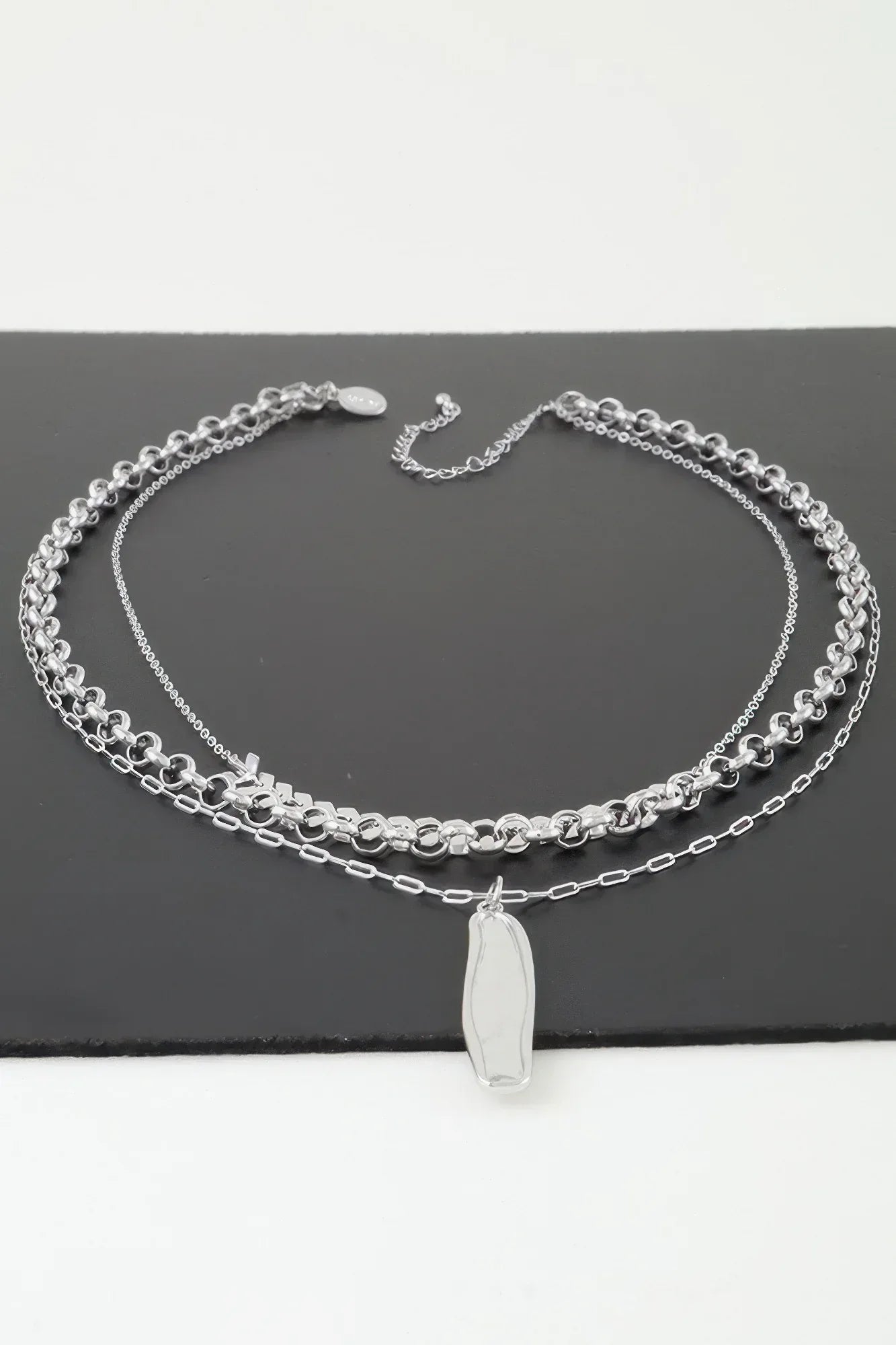 Multi Abstract Bar Chain Necklace | Mixtshop LLC