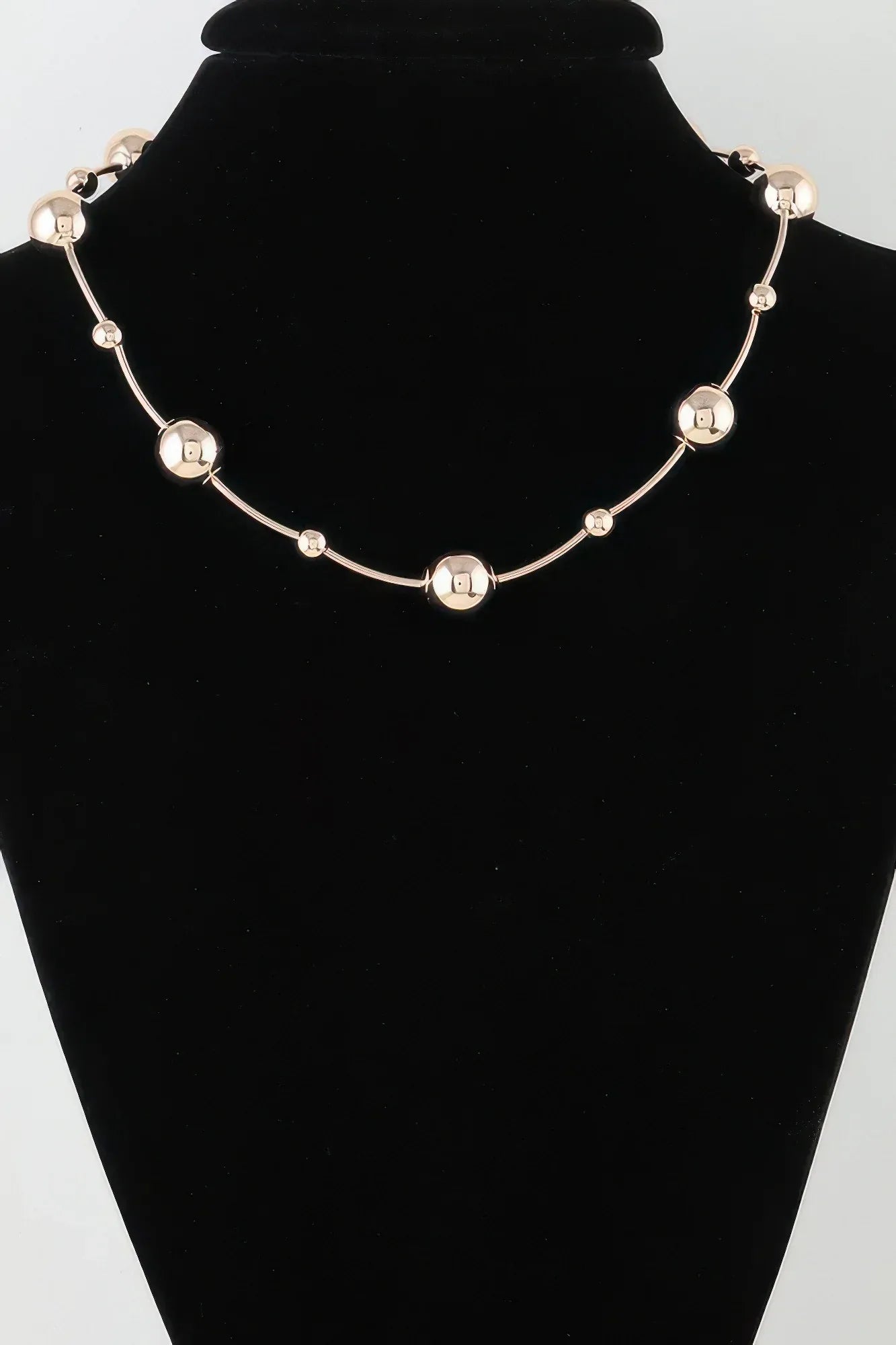 Multi Shiny Orb Necklace | Mixtshop LLC Main image
