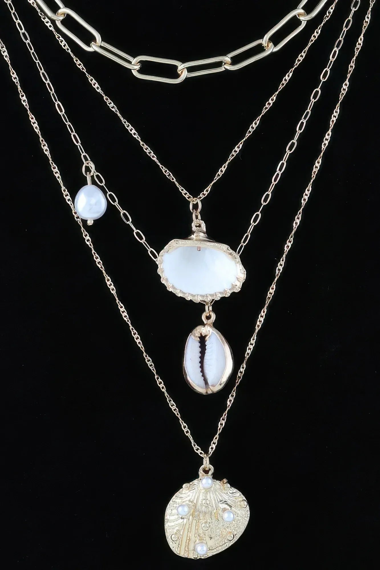 Under The Sea Charms Chain Necklace Secondary image